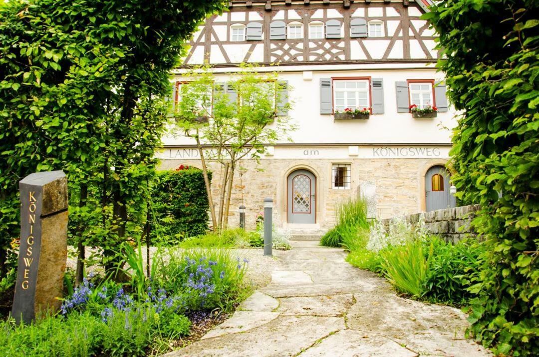 Landgasthof Am Koenigsweg Ohmden 외부 사진